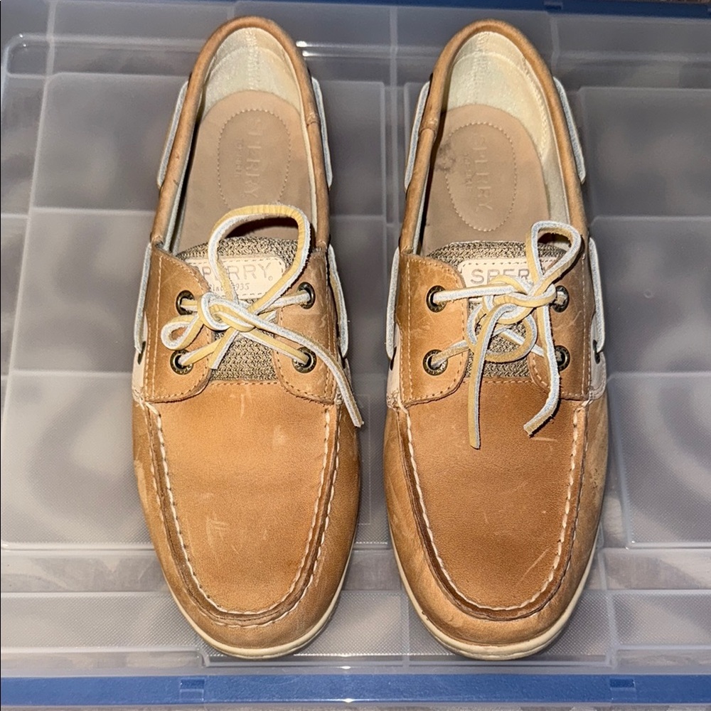 Sperry Women’s Tan Boat Shoes